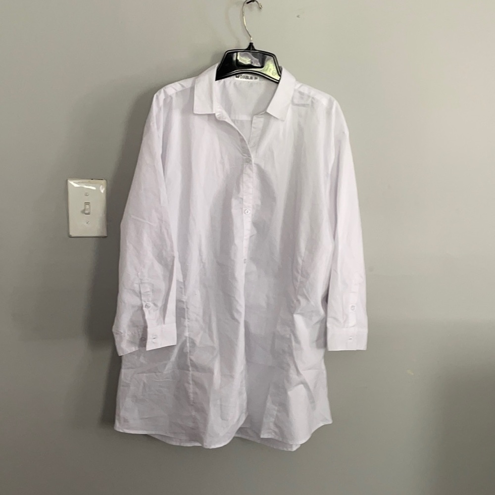 Women casual button up shirt